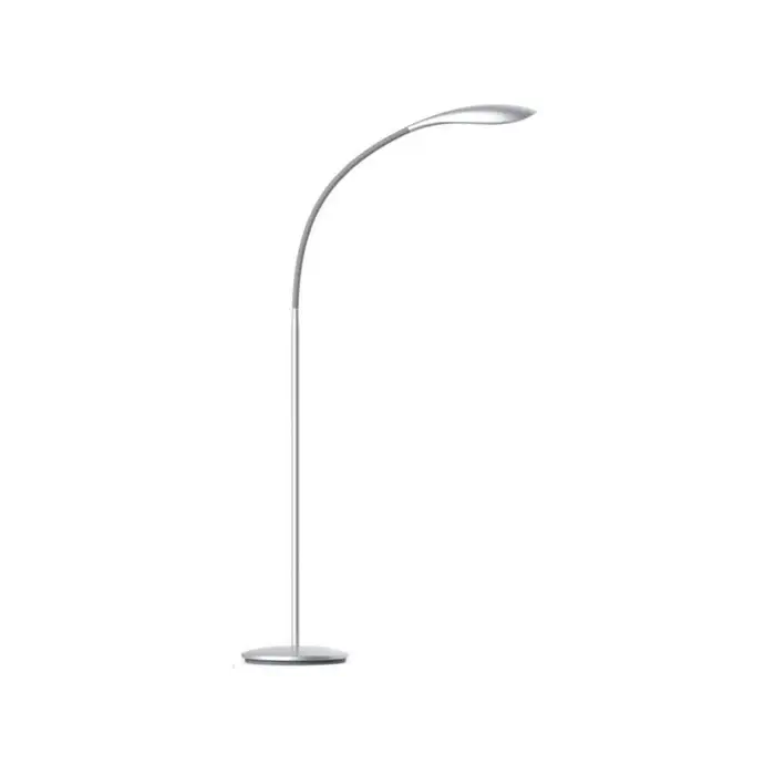 Lámpara de pie - EB1900852-PL F-BRIGHT, Gris / plata